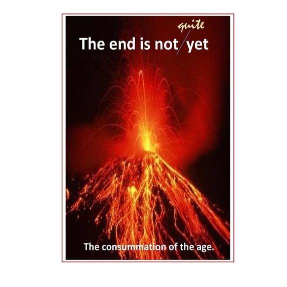 The end is not yet (Paperback)
