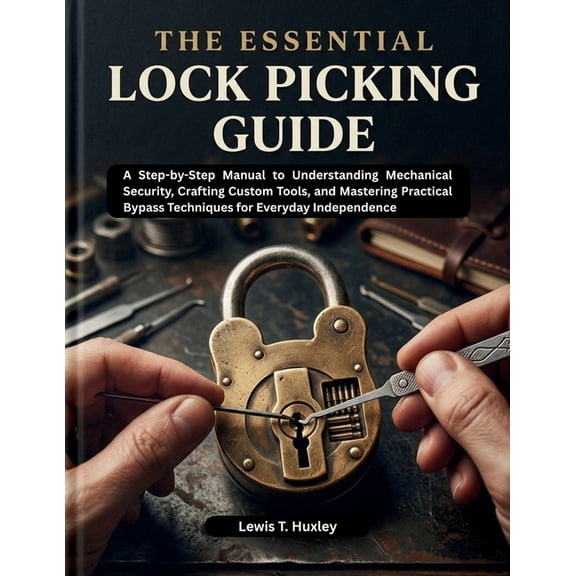 The essential lock picking guide: Step by step guide to understanding mechanical security, crafting custom tools, and ma, (Paperback)