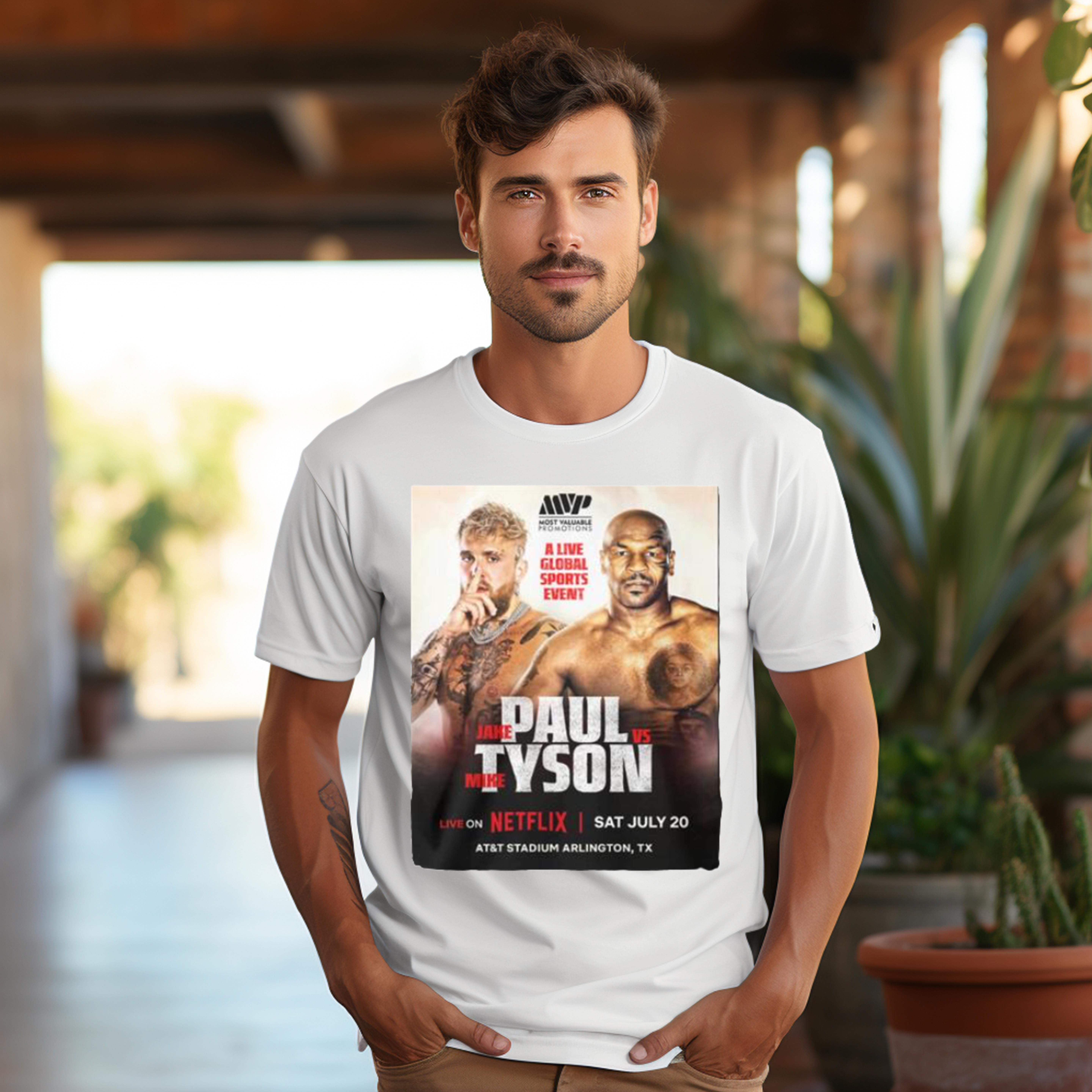 Mike tyson and jake paul poster
