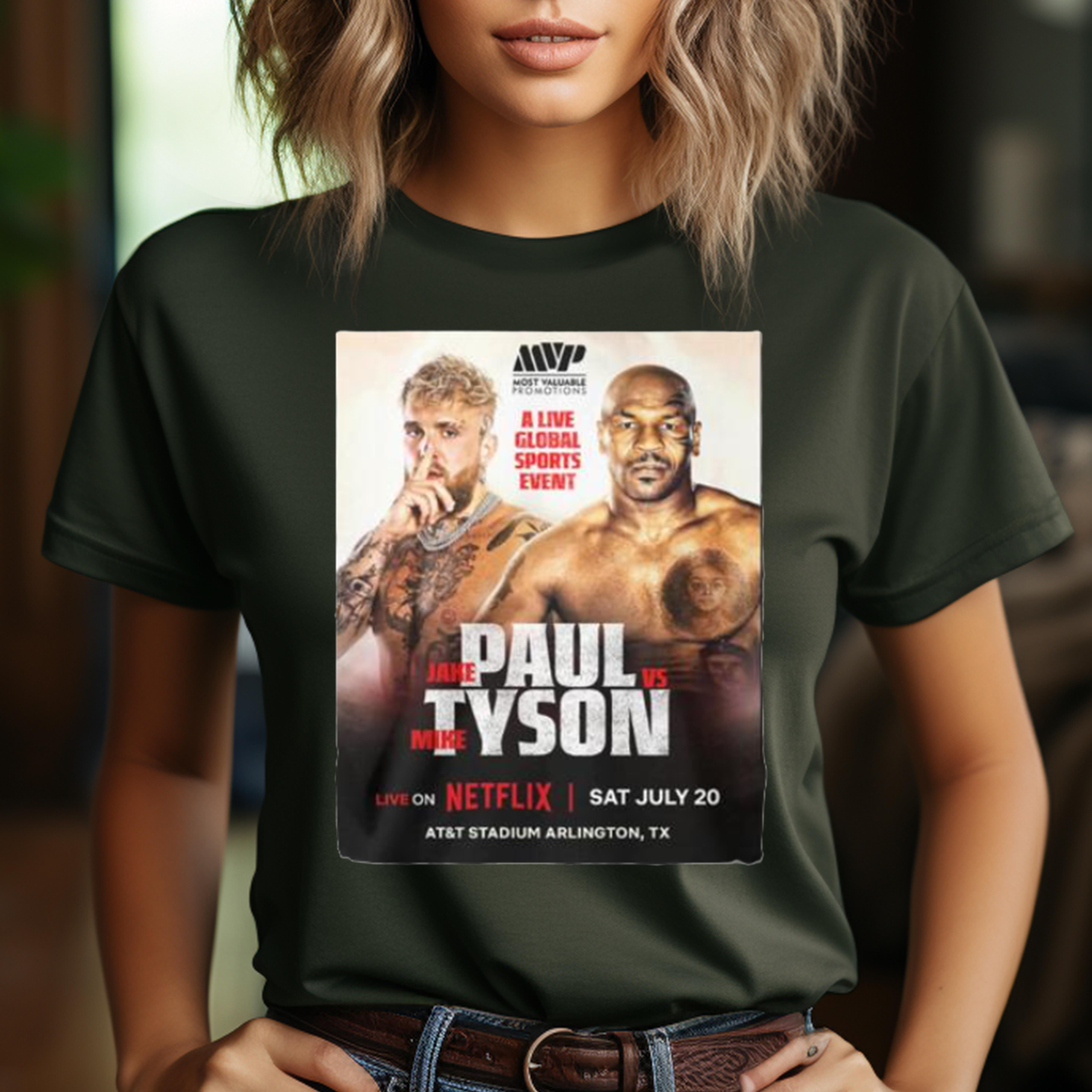 Mike tyson and jake paul poster