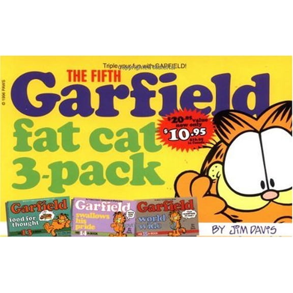 Pre-Owned The fifth Garfield fat cat 3-pack. (Paperback) by Jim Davis