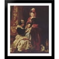 thumbnail image 1 of The first earring 28x34 Large Black Wood Framed Print Art by David Wilkie, 1 of 2
