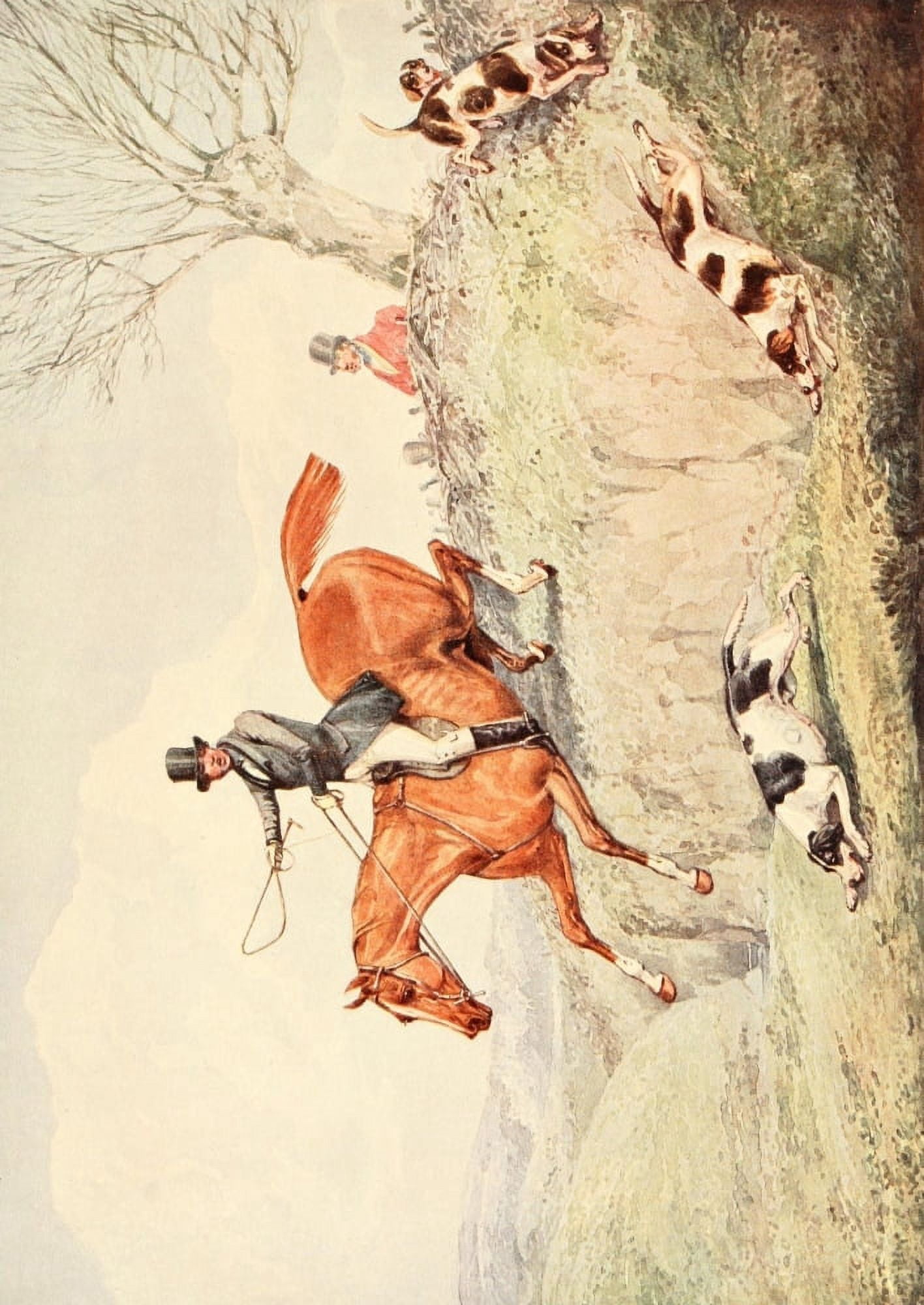 The first over Canvas Art - Henry Alken (18 x 24)