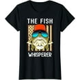 thumbnail image 1 of The fishing whisperer american flag T-Shirt, 1 of 3
