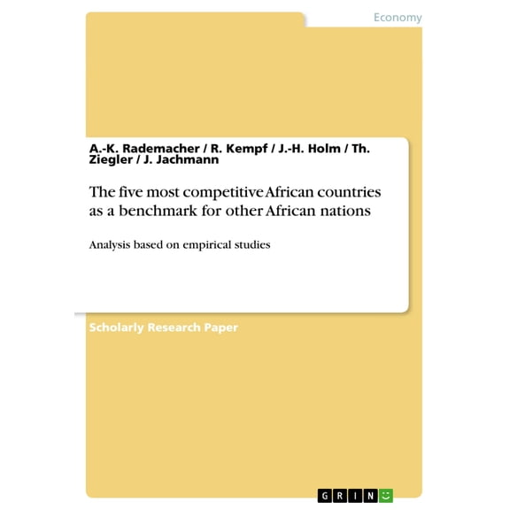 The five most competitive African countries as a benchmark for other African nations: Analysis based on empirical studies