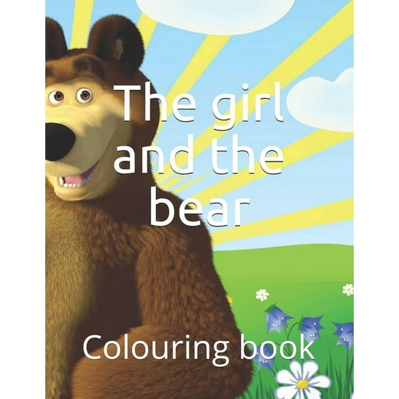 The girl and the bear: Colouring book, (Paperback)