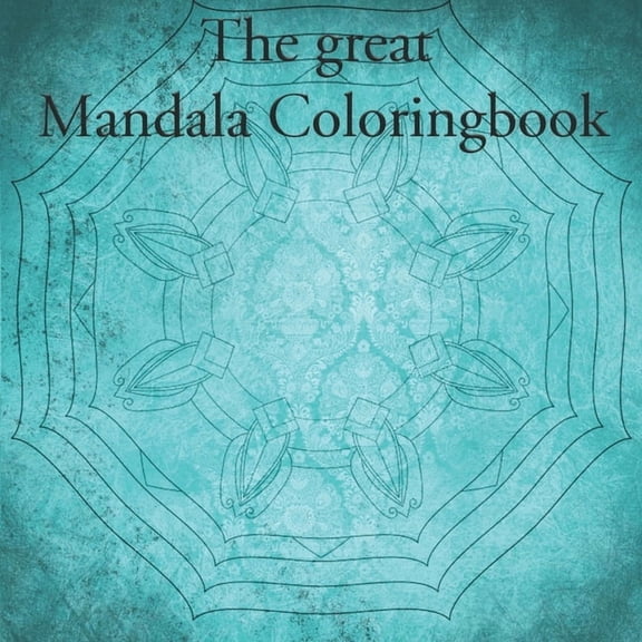 The great Mandala Coloringbook : Mandala book for children and adults (40 pages) (Paperback)