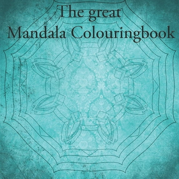 The great Mandala Colouringbook : Mandala book for children and adults (40 pages) (Paperback)