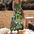 thumbnail image 1 of The hare and the tortoise Sleeveless Dress Woman clothes party dresses woman Women's summer suit, 1 of 6