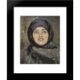 thumbnail image 1 of The head of laughting girl 20x24 Framed Art Print by Vasily Surikov, 1 of 2
