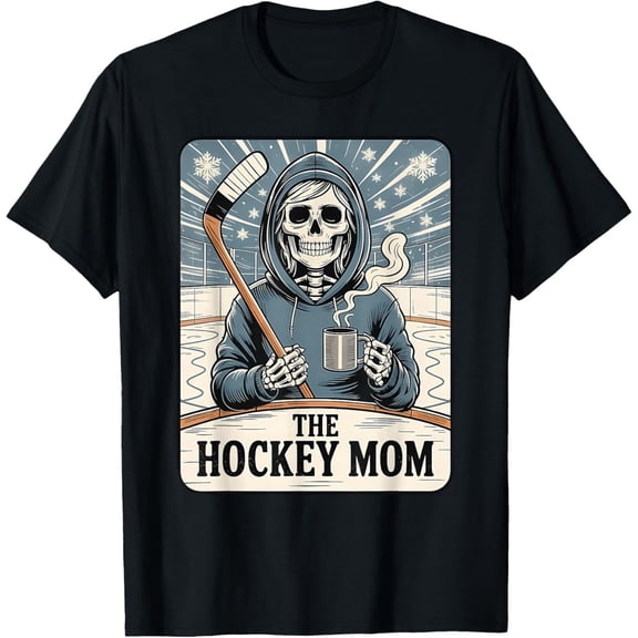 The hockey mom Funny Design T-Shirt