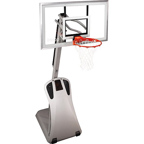 The iHoop by Spalding 54" Glass Portable Basketball System