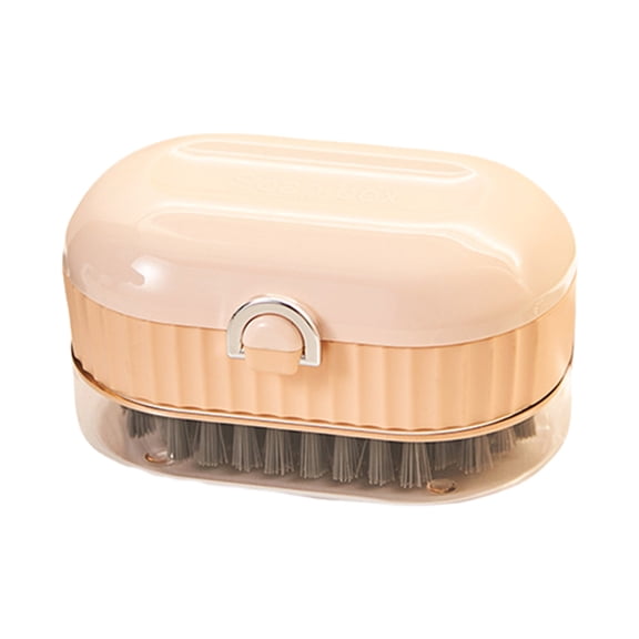 The inclined soap storage rack is easy to clean. It is suitable for showers, bathrooms, and kitchen sinks