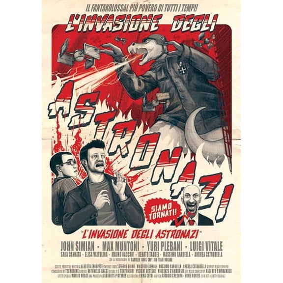 The invasion of the spaceships ( L'invasione degli astronazi ) [ NON-USA FORMAT, PAL, Reg.0 Import - Italy ]