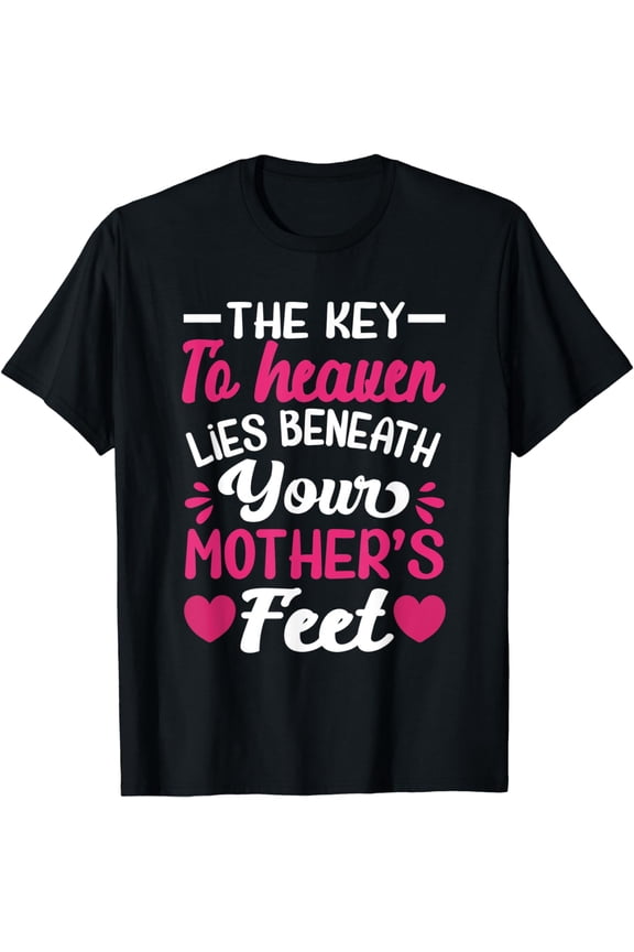 The key to heaven lies beneath - Mother Daughter T-Shirt