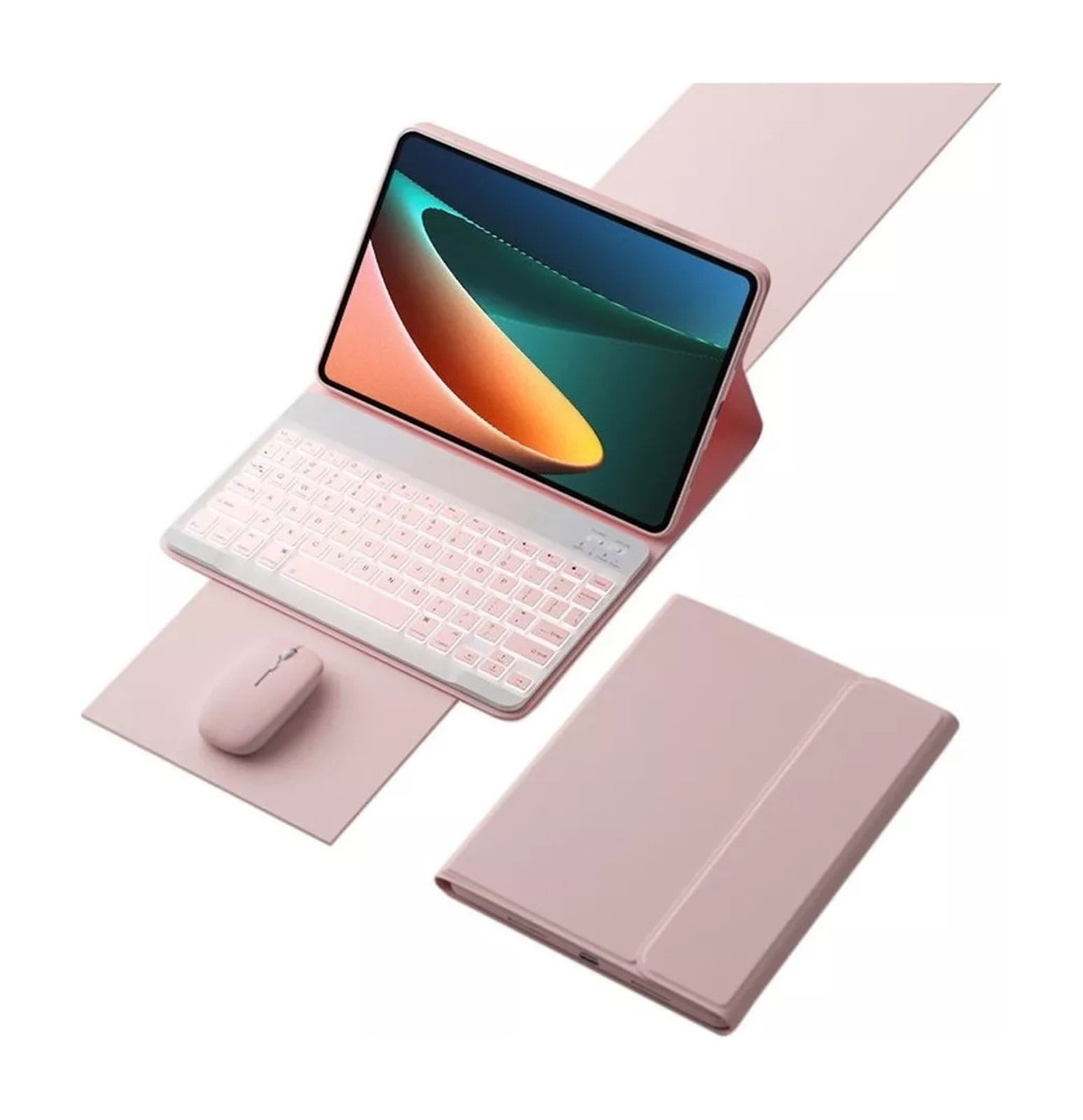 The keyboard and mouse case is compatible with Galaxy Tab S9 Plus 12.4
