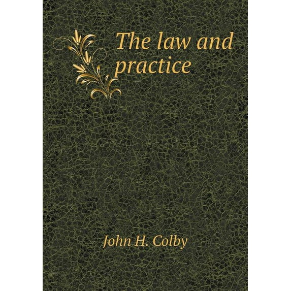 The law and practice (Paperback)