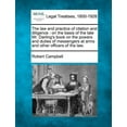 thumbnail image 1 of The law and practice of citation and diligence: on the basis of the late Mr. Darling's book on the powers and duties of , (Paperback), 1 of 1