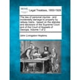 thumbnail image 1 of The law of personal injuries : and incidentally damage to property by railway trains: based on the statutes and decisions of the Supreme Court and of the Court of Appeals of Georgia. Volume 1 of 2 (Paperback), 1 of 1