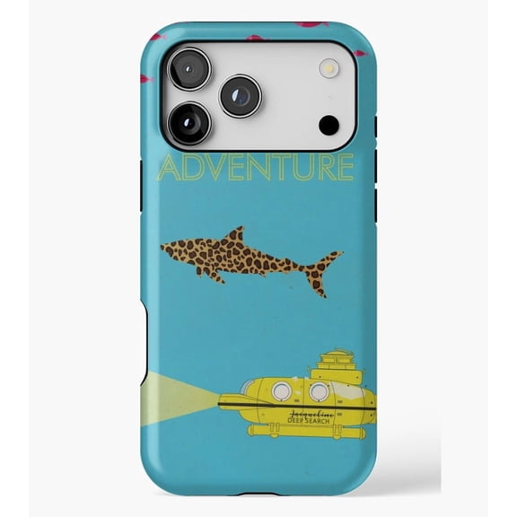 The life aquatic, wes anderson poster M3337, Protective Case for iPhone 17 16 15 14 13 12 11 Pro Max – Modern Unisex Style