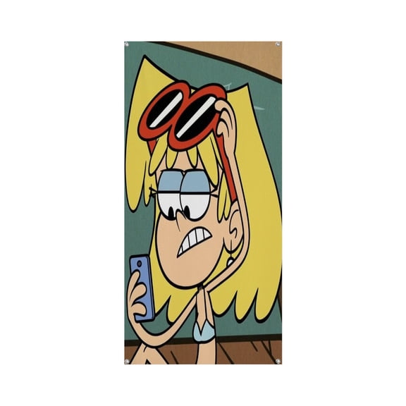 The loud house 35.4*72.8IN/90*185CM Door frame decoration banner