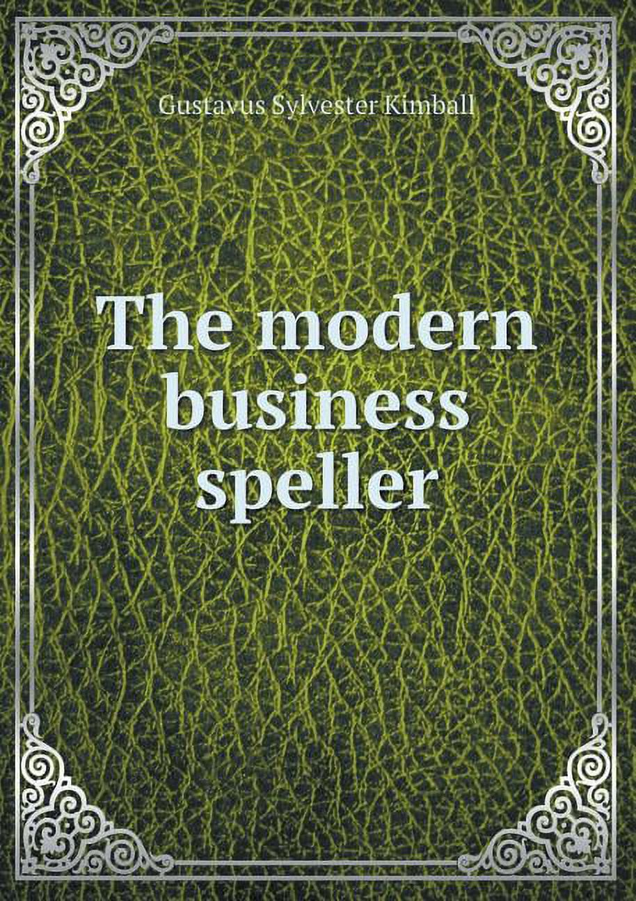 The modern business speller (Paperback)