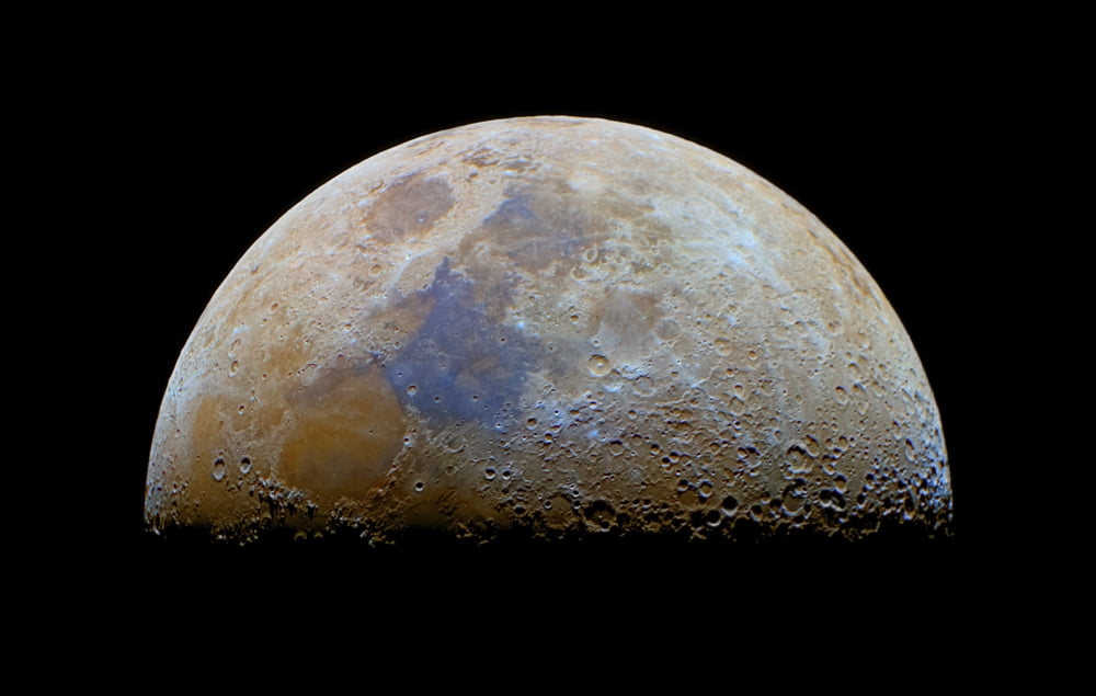 The moon with the transient Lunar-X visible at the terminator Canvas Art - Luis ArgerichStocktrek Images (35 x 22)