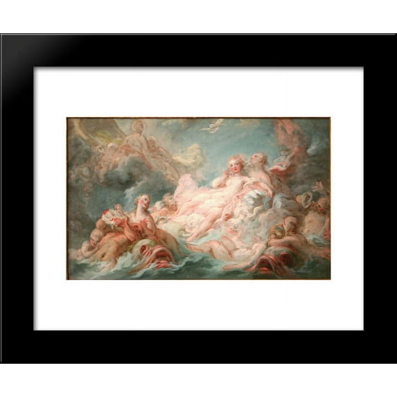 The Birth of Venus 20x24 Framed Art Print by Jean-Honore Fragonard