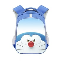 The new Doraemon blue high-end casual backpack