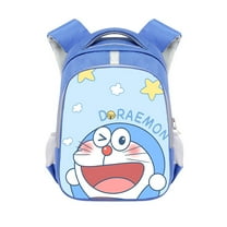 The new Doraemon blue high-end casual backpack