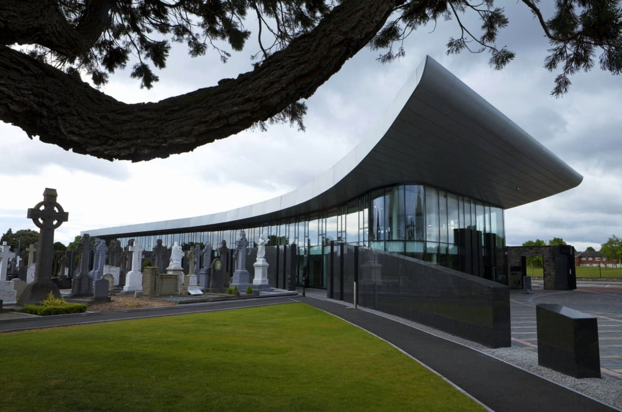 The new Museum and Visitors Centre at Glasnevin Cemetry Dublin City Ireland Canvas Art - Panoramic Images (9 x 27)