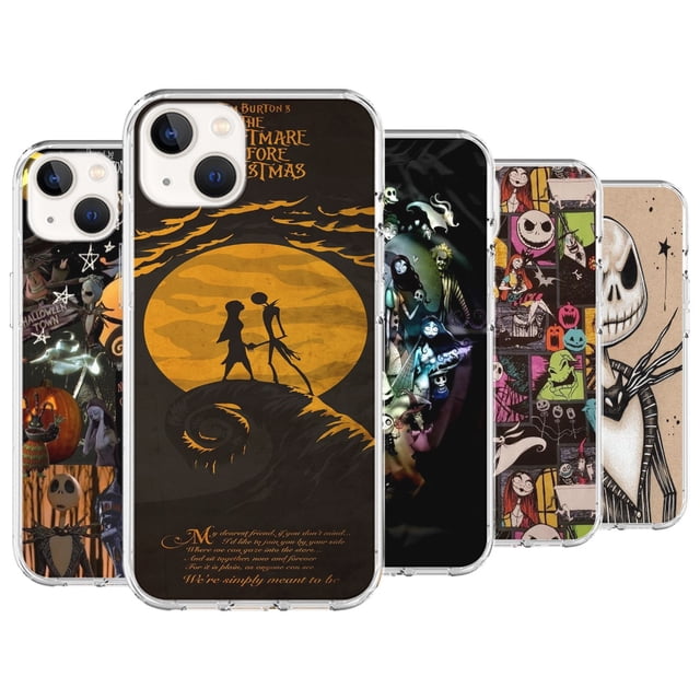 The nightmare before christmas Jack Skellington Pattern Cute Phone Case