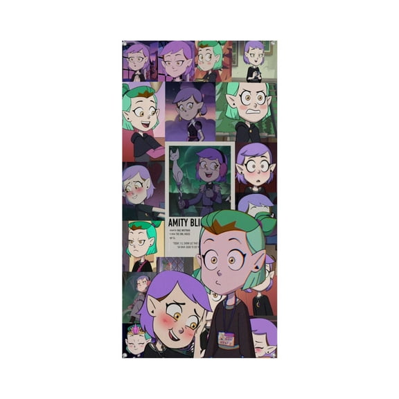 The owl house 35.4*72.8IN/90*185CM Door frame decoration banner