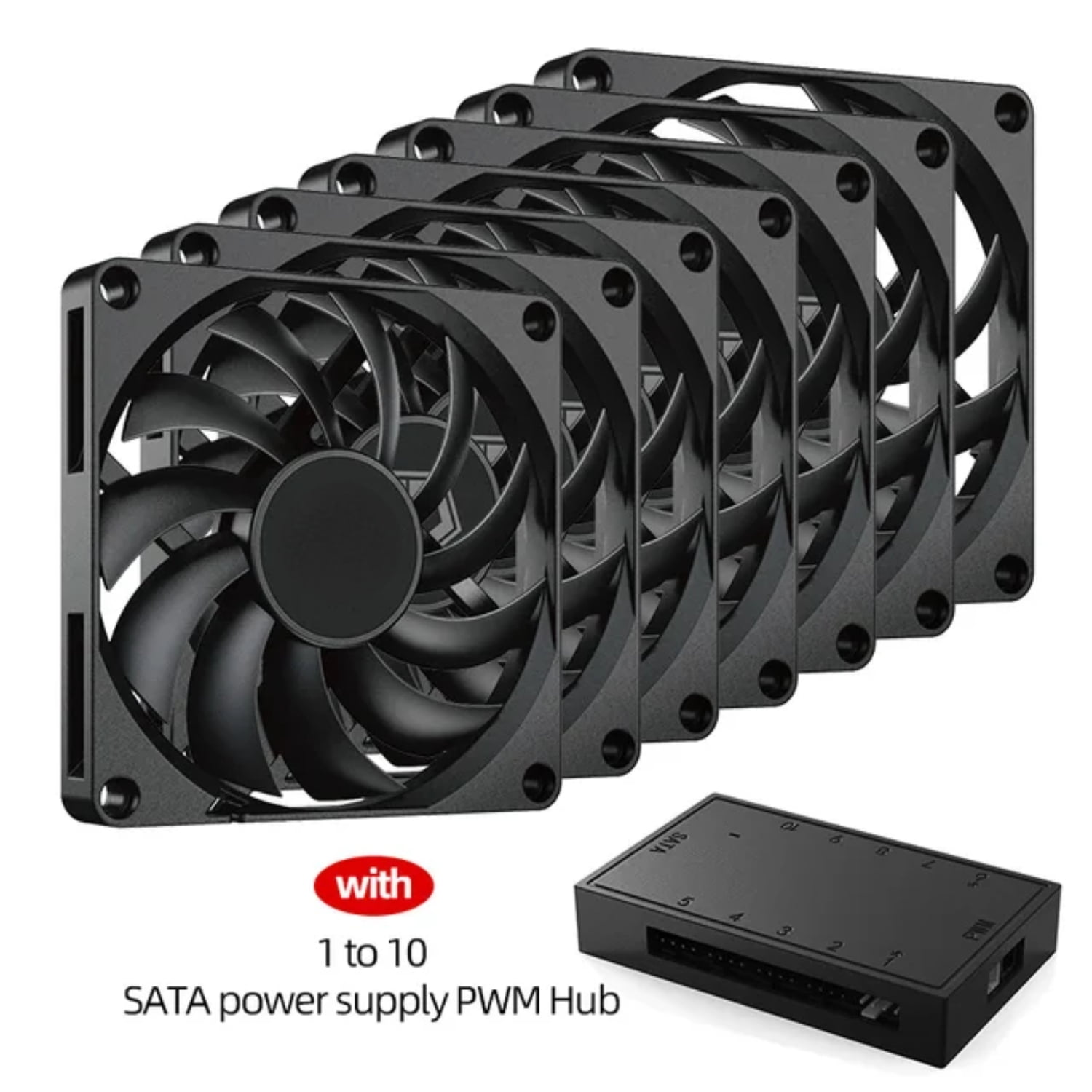 The perfect choice for your cooling needs this sleek and ultrathin IDCOOLING 80mm PWM Mini ITX