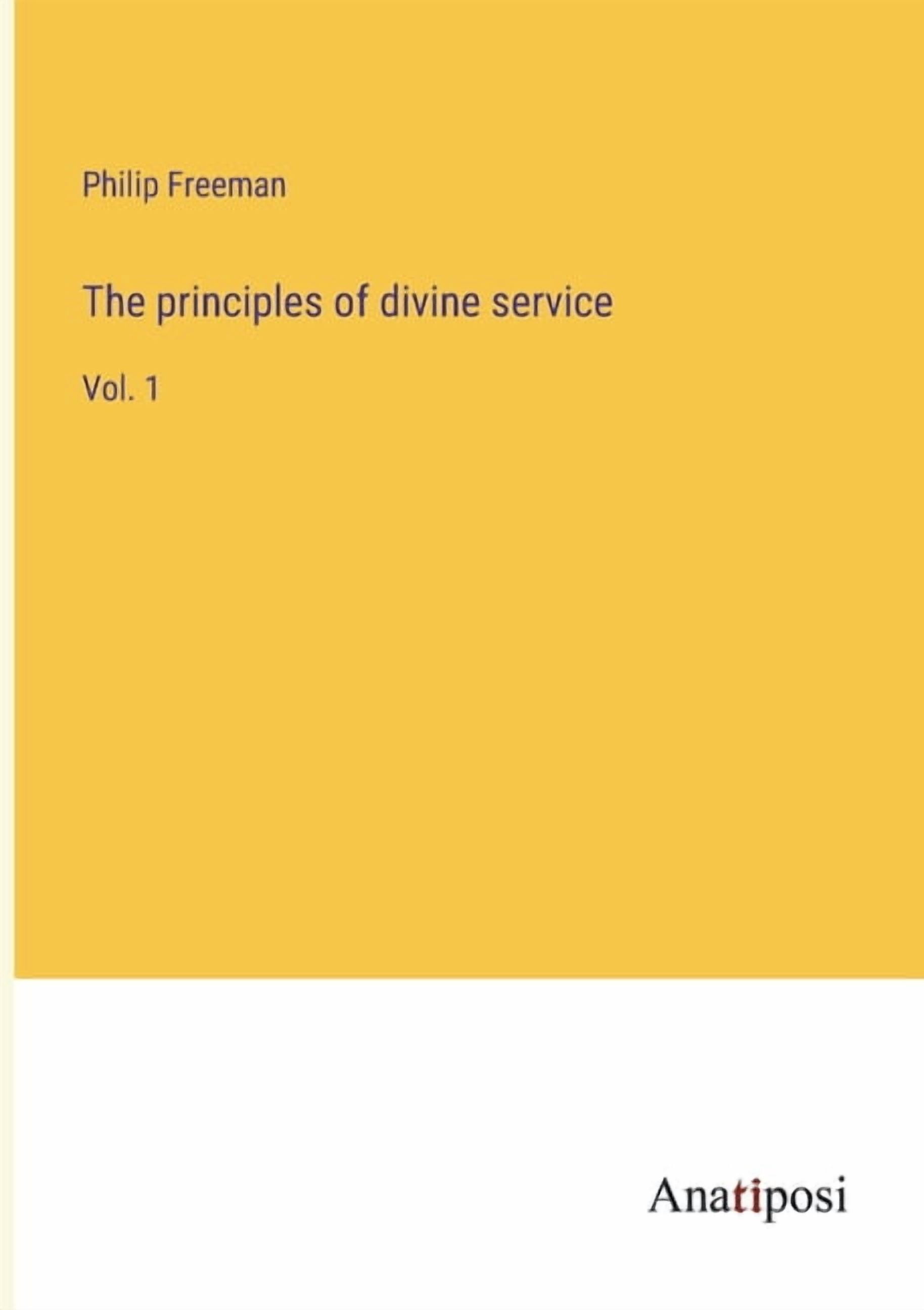 The principles of divine service :Vol. 1 - Walmart.com