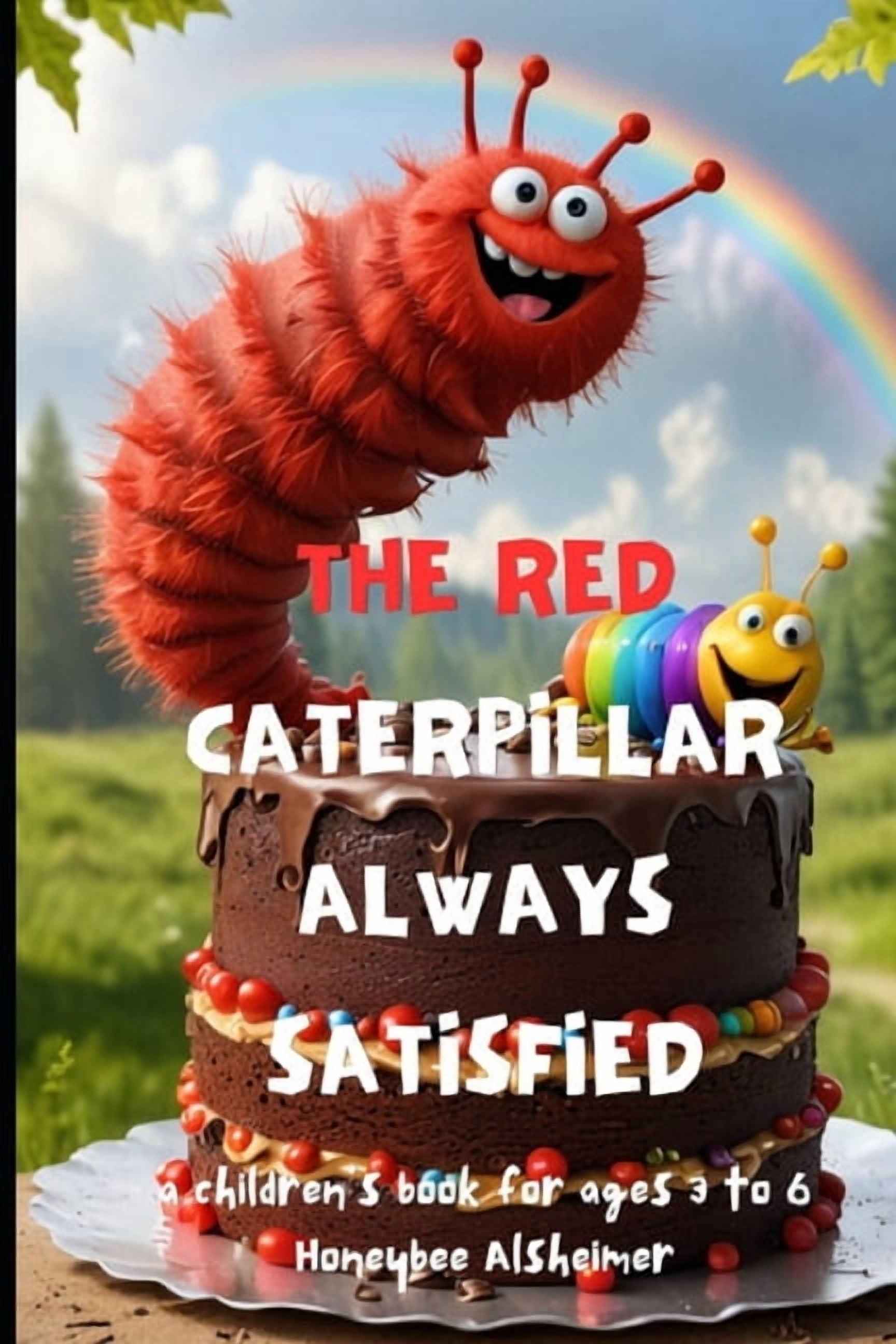 The red caterpillar always satisfied.: ChildrenÂ´s book from 3 to 6, (Paperback)