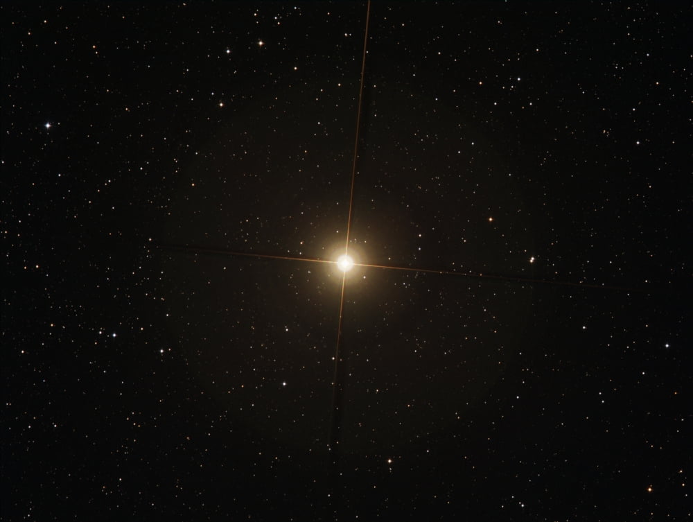 The red supergiant Betelgeuse Canvas Art - Filipe AlvesStocktrek Images (32 x 24)