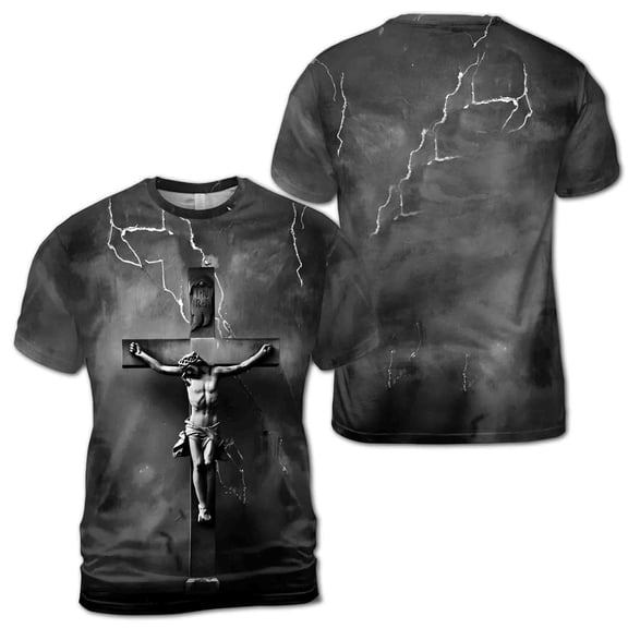 The resurrection of Jesus Grunge Men's T-shirt S-5XL