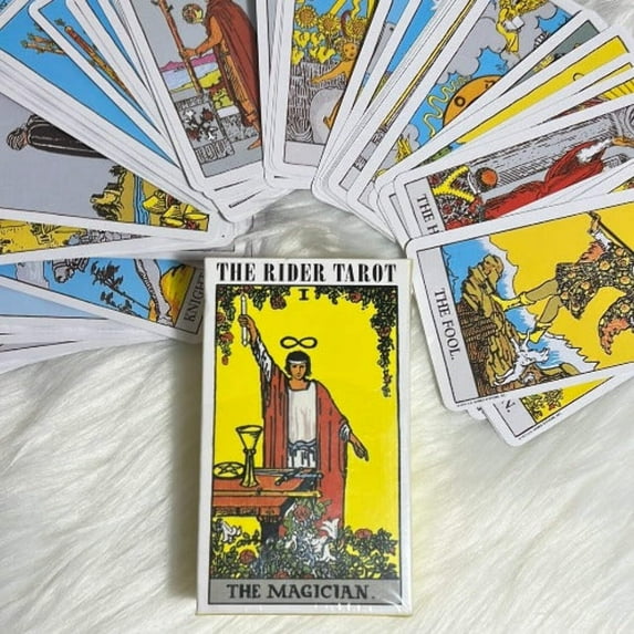 The rider Oracle cards deck - The magician Tarot cards