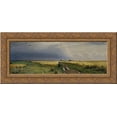thumbnail image 1 of The road in the Rye 24x12 Gold Ornate Wood Framed Canvas Art by Ivan Shishkin, 1 of 2