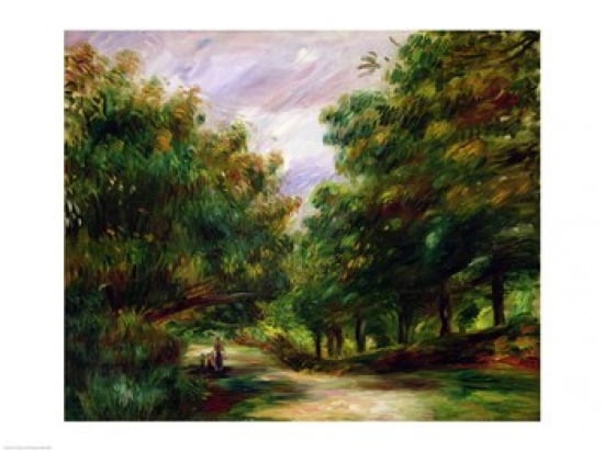 The road near Cagnes 1905 Canvas Art - Pierre-Auguste Renoir (24 x 18)
