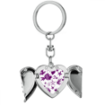 thumbnail image 1 of The seabed world Fish Animal Heart Angel Wing Key Chain Holder, 1 of 3