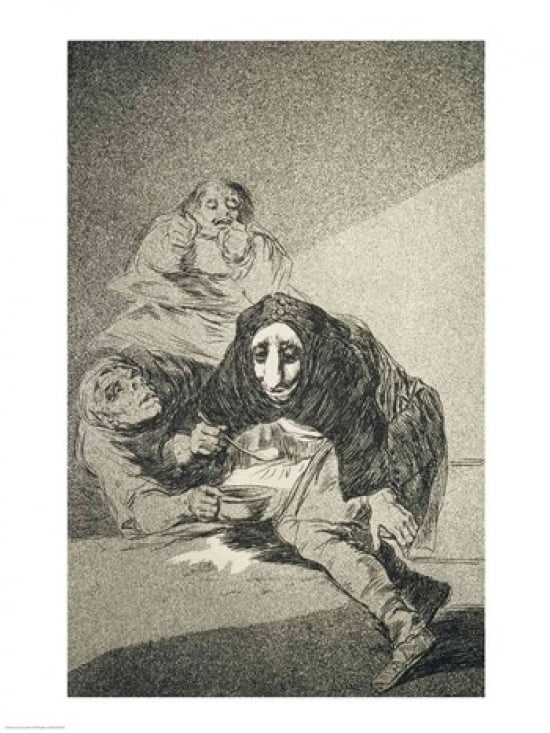 The shamefaced one Canvas Art - Francisco De Goya (24 x 36)