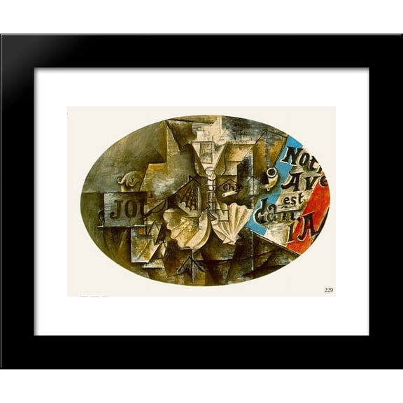The shell Saint Jacques (Our future is in the air) 20x24 Framed Art Print by ...