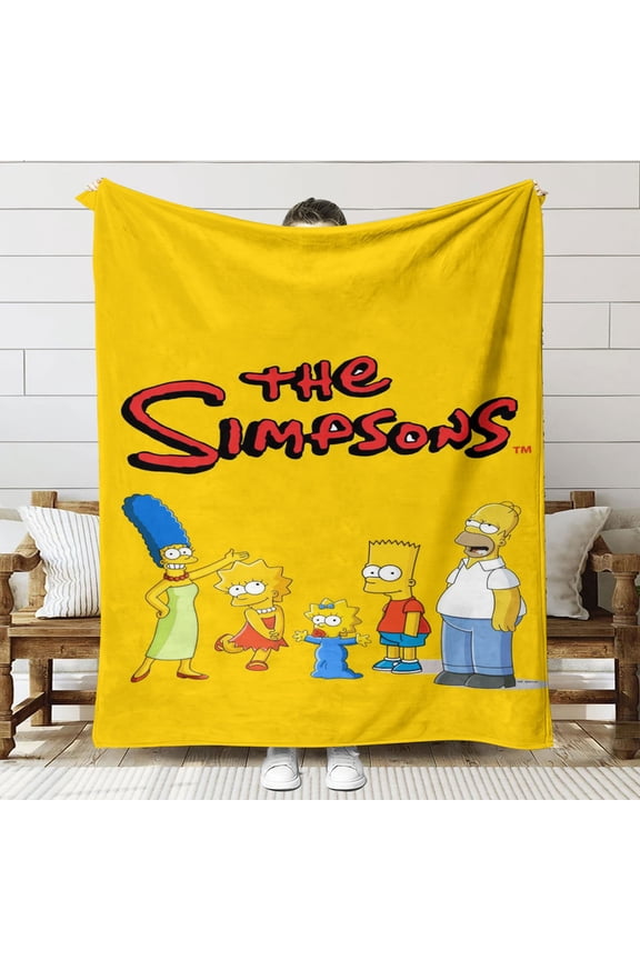 The simpson Throw Blanket Gifts for Fans Lover Girls Boys Women Present Hoodie Him Bed 30"x40"
