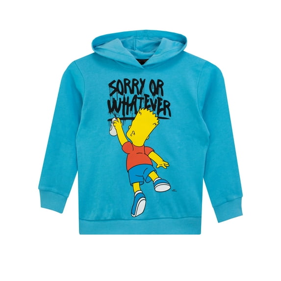 The simpsons Boys Bart Simpson Hoodie Sizes 6-14