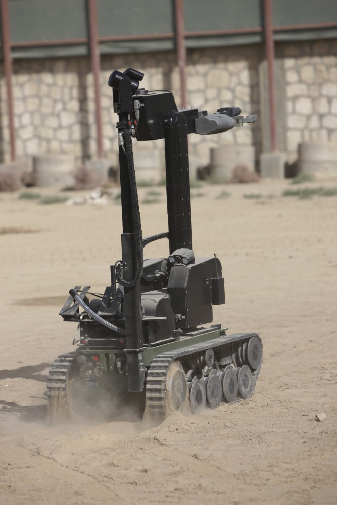 The tEODor heavy-duty bomb disposal robot Canvas Art - Terry MooreStocktrek Images (24 x 35)