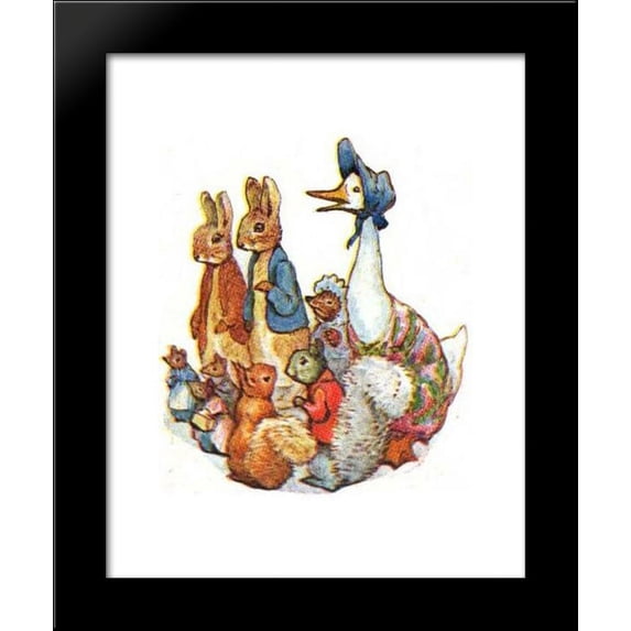 The tale of Pigling Bland 20x24 Framed Art Print by Potter, Beatrix