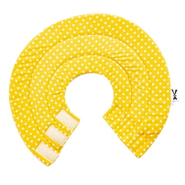 The tapered collar is soft, stop licking the E collar for recovery,