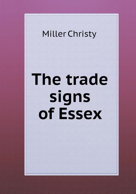 The trade signs of Essex (Paperback)